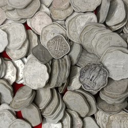 One Paise Two Paise Three Paise Aluminium 100 Pcs Given Good Condition Mix Year Mix Mints Republic of India