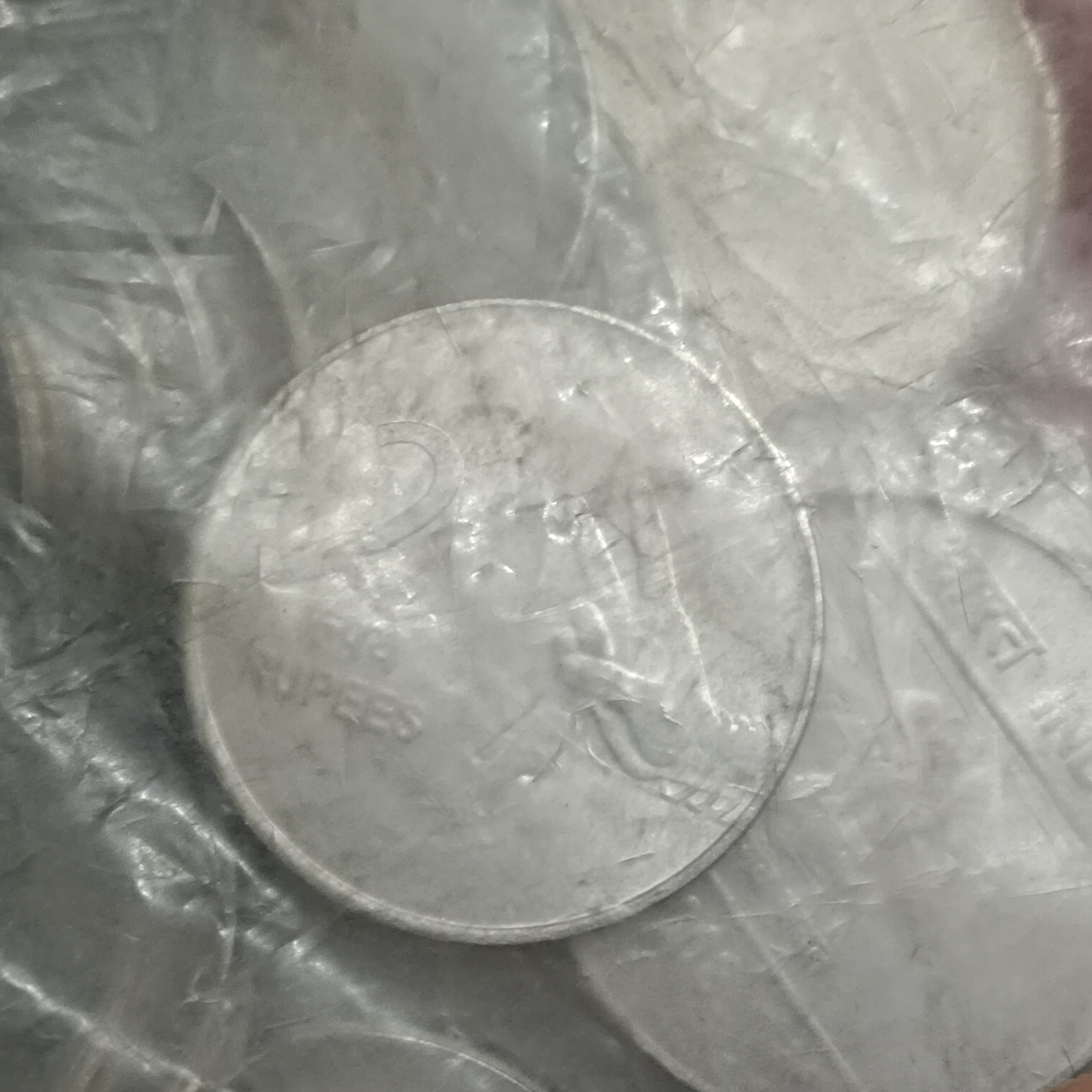 Two Rs FSS Nirtya Mudra Issue Coin 2008 Year Bombay Mint RBI Sealed Packet - Image 3