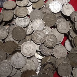 Five Rs Commarative Scare Coins Mix Varieties Mix Mints 100 Pcs Given Republic of India