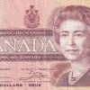 Canada 2 Dollars Rare lowest price Note