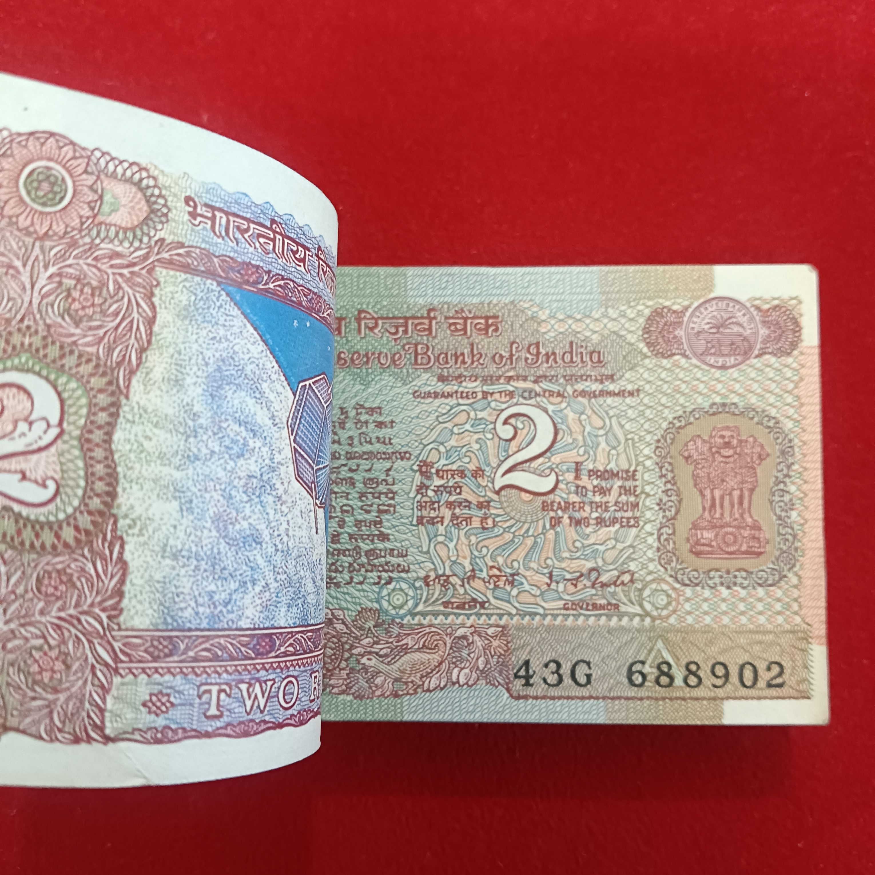 Two Rs Rare Satalite Full Bundle Governor IG Patel Gem Unc Condition 688901 - Image 2