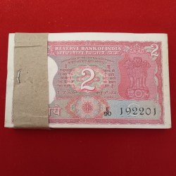 Two Rs Rare Tiger Bundle Governor IG Patel Gem Unc Condition 192201