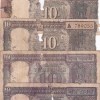 6 Pcs Lott Old Issue 10 Rupees Note Poor Condition