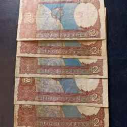 Reserve Bank of India Denominaton 2₹ Governor RN Malhotra Same and similar set are available