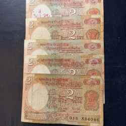 Alternative view of Reserve Bank of India Denominaton 2₹ Governor RN Malhotra Same and similar set are available