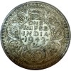 Re 1 British India King George VI Rupee Silver Year 1942 Unique and Rare