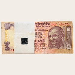 Rs 10 Bimal Jalan Inset N Issue Serial Bundle Unique and Rare