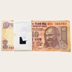 Rs 10 Subharao 2009 Issue Serial Bundle Unique and Rare