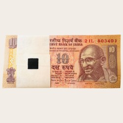 Rs 10 Bimal Jalan Inset L Issue Serial Bundle Unique and Rare Without Year