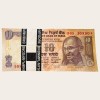 Rs 10 Subharao Inset Plain 2009 Issue Serial Bundle Unique and Rare