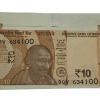 10 Rupees New Issue MASSIVE EXTRA PAPER & CUTTING Error **V. RARE** High UNC Grade.