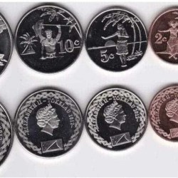 TOKELAU, 2012, 5 COINS SET, PROOF.