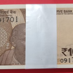 10 Rs India Banknote Serial Bundle Gem Unc Unique And Rare ending 786