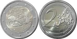 Lithuania, 2 Euro, 2021, UNESCO’s Man and the Biosphere Programme - Žuvintas Biosphere Reserve, Bimetal, KM #265, UNC Condition.