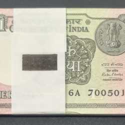700501 - 700600 Fancy Number 1 RUPEES 2016 (100 Note) Serial Packet #Sk-13