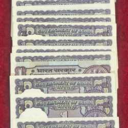 ONE RUPEES BIG COIN MIX GOVERNOR (60 NOTE) UNC