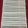 50 Pcs Lott 10 Rupees Governor S. Jagannath Rare UNC U Fold Note