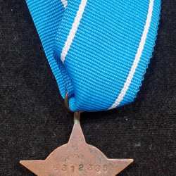 Alternative view of INDIA : POORVI STAR 1971 NAMED MEDAL RARE # I-86