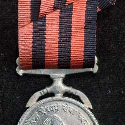 Nepal (Kingdom): King Birendra-Queen Aishwarya Memorial Medal (Birendra Aishwarya Seva Padak) # I-89