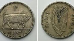 Ireland, 1 Scilling, 1963, KM # 260, Circulated Condition.