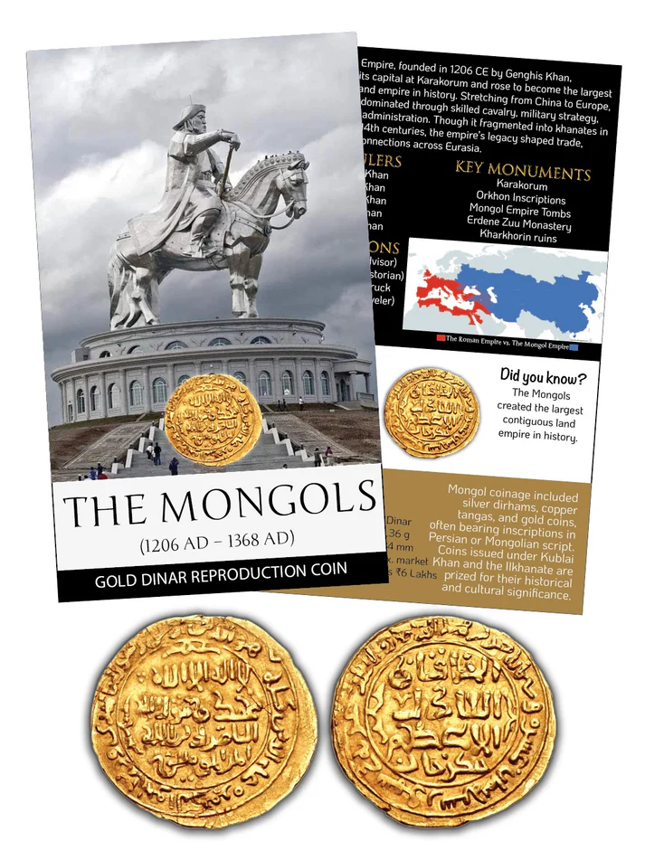 The Mongols Reproduction Issue Blister Pack Ultra Unique and Rare