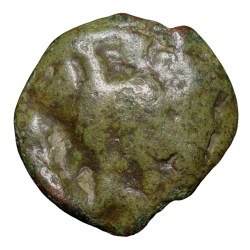 Cast Copper Kakani of Sunga Kingdom (187-75 BC) with Elephant with rider