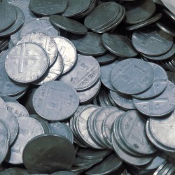 Alternative view of 2005 CROSS COIN USED CONDITION COIN ( 25 PCS LOTT)