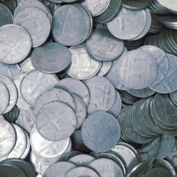 2005 CROSS COIN USED CONDITION COIN ( 25 PCS LOTT)