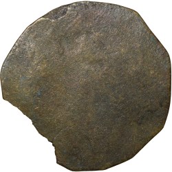 Alternative view of Brass Token Late 19th Cen.AD 'Fakir 1'