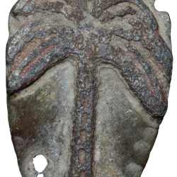 Ancient Lead Premitive Money/Object (1st - 5th Cen. AD) with Palm Tree