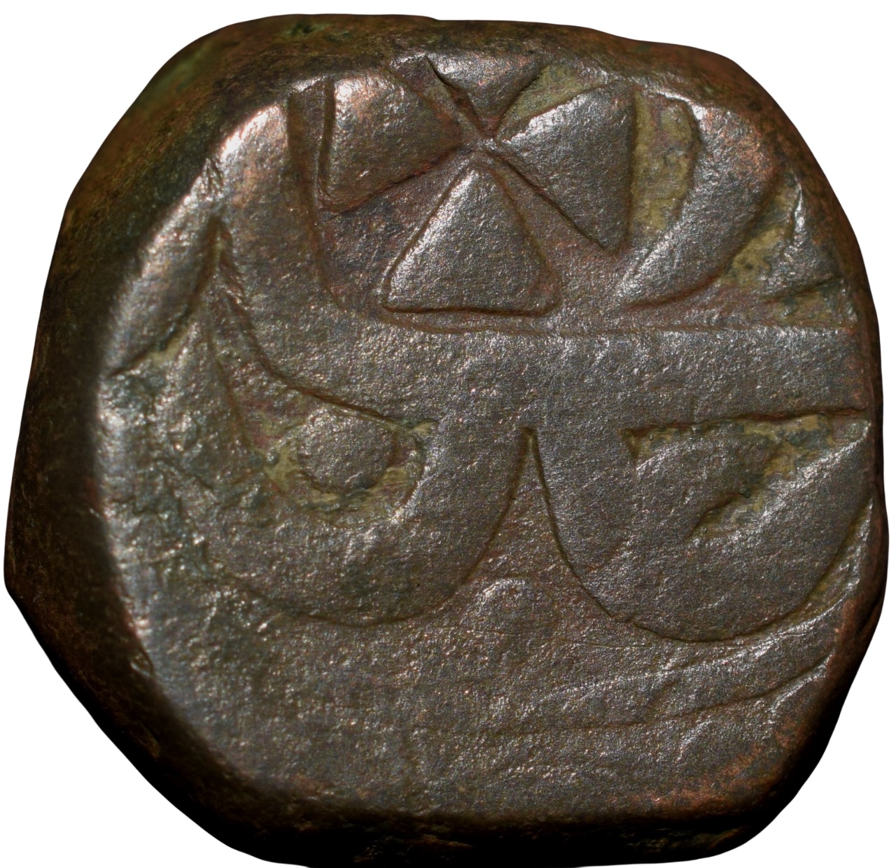 Copper Paisa of Jaipur State INO Shah Alam II(AD 1759-1806) KM29 - Image 2