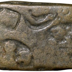 Silver-Alloy Punch Marked Karshapana of Vidarbha Region (3rd-2nd Cen. BC)