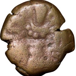 Copper Drachma of Harsha Deva(AD1089-1101) of Lohara's of Kashmir
