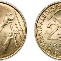 Western African States, 25 Francs, 2022, KM #9, FAO, UNC Condition.