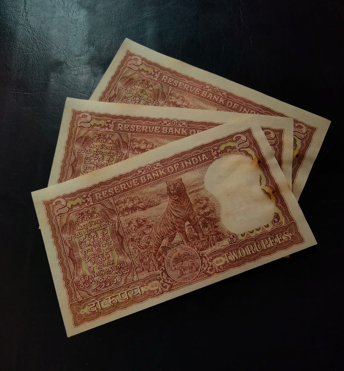 2 Ruppes Diamond Issue Signature L K Jha Gem UNC Condition Extremly Rare Note - Image 2