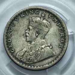 British India George V Half Rupee 1912 Silver Coin High Grade RARE