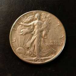 Alternative view of United State America Half Dollar Full Silver Weight 12.5g