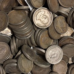 5 rupee k kamraj 20pcs Copper nickel lot hyderabad mint