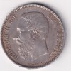 Belgium 5 Francs 1870 - Léopold II small head (Silver Weight 25 g) Coin #V-159
