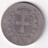 Italy 5 Lire 1876 Victor Emmanuel II (Sliver Weight 25 g) Coin # V-157 - Image 2