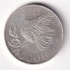 San Marino 5000 Lire 2001 Peace Commemorative issue 1700th anniversary of San Marino Foundation Rare Sliver Coin #V-167