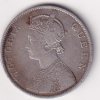 British-India 1 Rupee 1862 - Victoria Rare Silver Coin #V-221 - Image 2