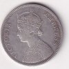 Indian princely states › Alwar 1 Rupee (1877-1882) - Victoria [Mangal Singh] Rare Silver coin #V-229 - Image 2