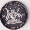 Uganda 1000 Shillings 2002 -Header Rare Silver Coin #V-208 (Copy) - Image 2