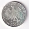 Germany 5 Deutsche Mark 1977 Carl Friedrich Gauss Commemorative Issue Silver Coin #V-193 - Image 2