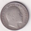 India - British  ½ Rupee 1910 - Edward VII Rare Silver Coin #V-424 - Image 2
