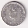 India - British  ½ Rupee 1944 - George VI Rare Silver Coin #V-428 - Image 2