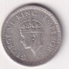 India - British ½ Rupee 1944 - George VI Rare Silver Coin #V-429 - Image 2
