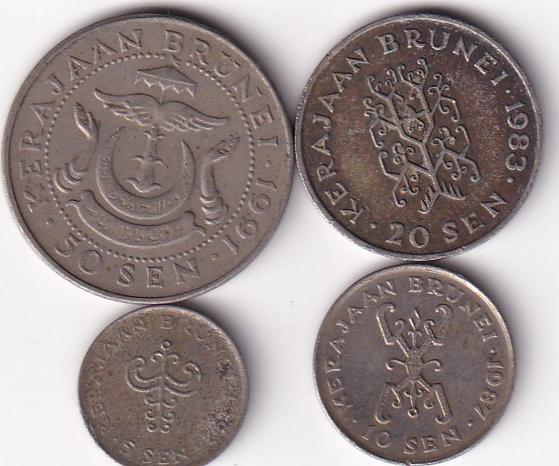 BRUNEI 4 PCS SET #I-102