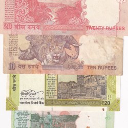 Alternative view of 6 DIFFERENT ENDING 786 FANCY NUMBER NOTE SET